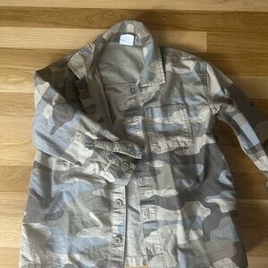 Gap Kids Casual Camo Shirt Jacket Boys S 6/7
